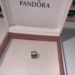 Pandora charm “A”